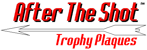After The Shot Trophy Plaques Graphic