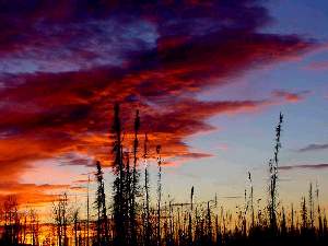 Sunset From 9/11/01